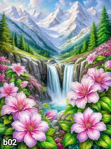 Диамантен Гоблен B02 - 30x40cm