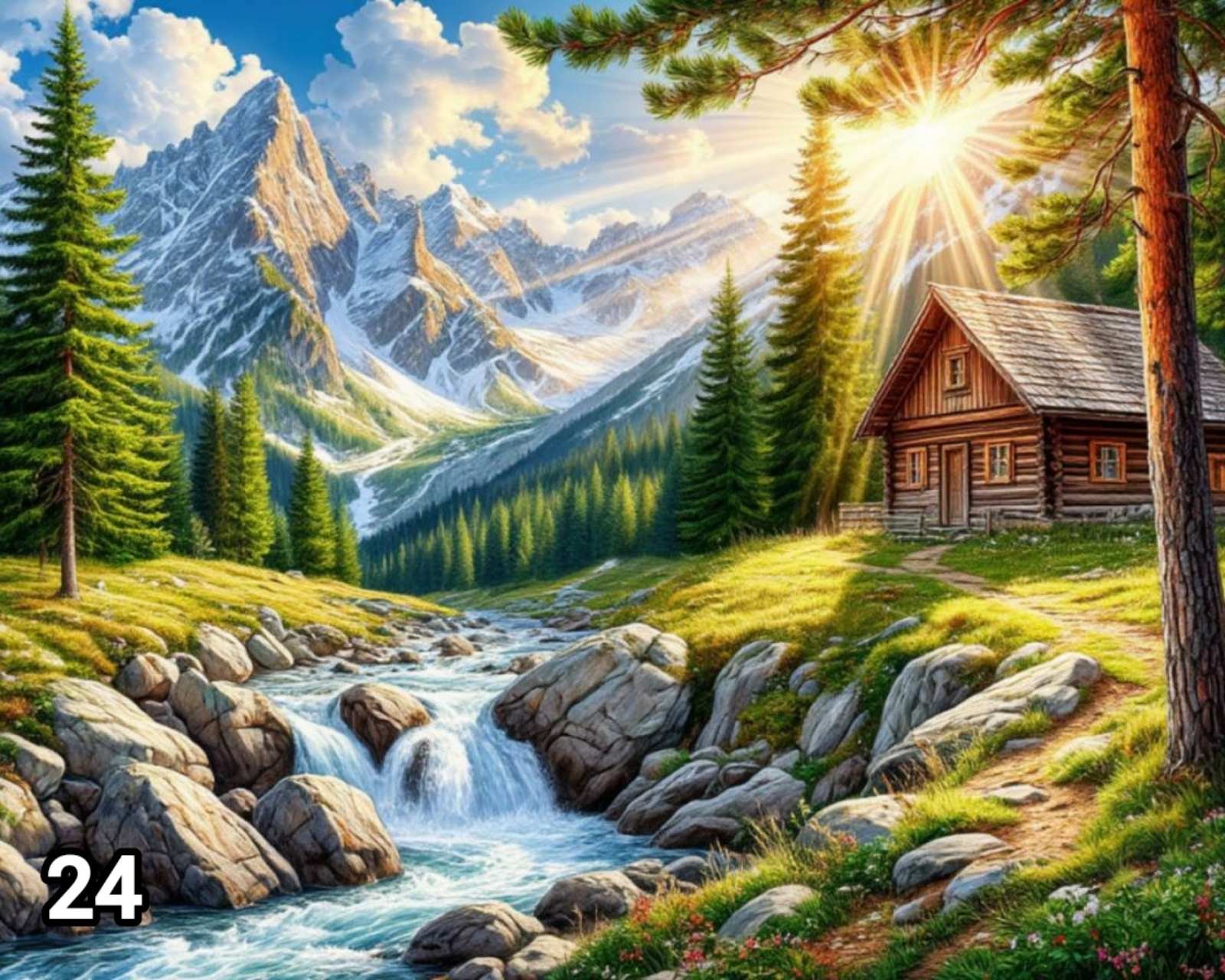 Премиум Диамантен гоблен 24 - 50x40cm